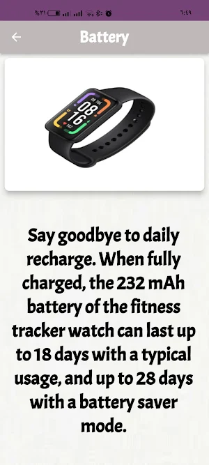 Amazfit Band 7 Fitness guide Screenshot 1