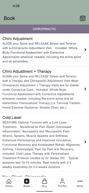 Advanced Health and Wellness Screenshot 1