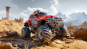 Monster Truck Stunt Car Games Screenshot 1