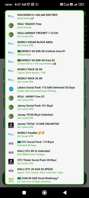 GN Tunnel VPN Screenshot 2