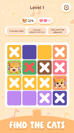Meawdoku: Music Puzzle Games Screenshot 1
