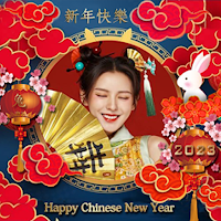 Frames Chinese new year 2023