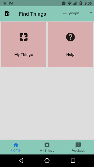 Find Things (where is my stuff Screenshot 1