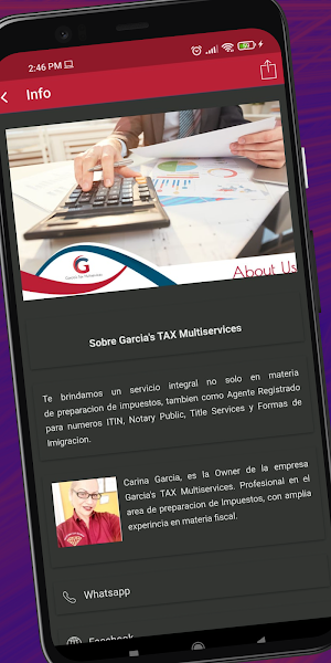 Garcias Tax Multiservices Screenshot 1
