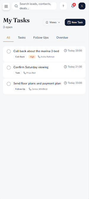Next Level CRM Screenshot 2