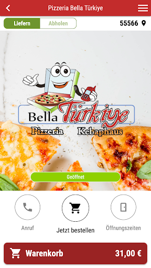 Pizzeria Bella Türkiye Screenshot 0