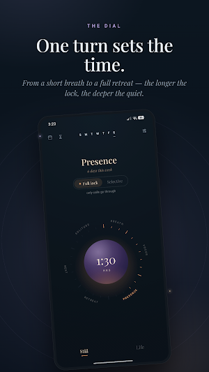 Stillness: Phone Lock & Focus Screenshot 1