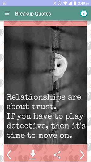 Break Up and Move on Quotes Screenshot 2