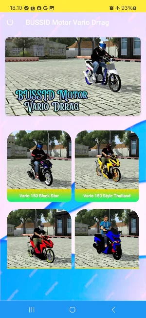 BUSSID Motor Vario Drrag Screenshot 2
