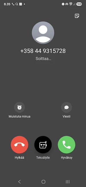 Hello AI - AI call assistant Screenshot 2