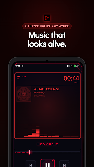 Neo Music - Retro Audio Player Screenshot 0