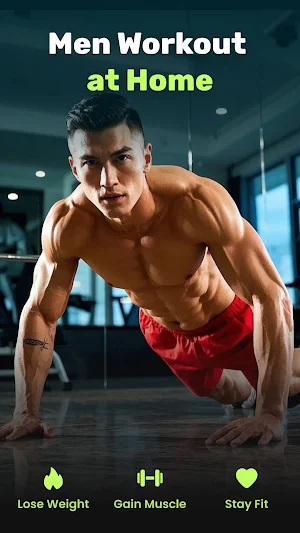 Men Workout at Home Screenshot 0