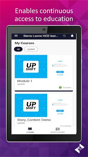 Sierra Leone HCD learning passport Screenshot 3