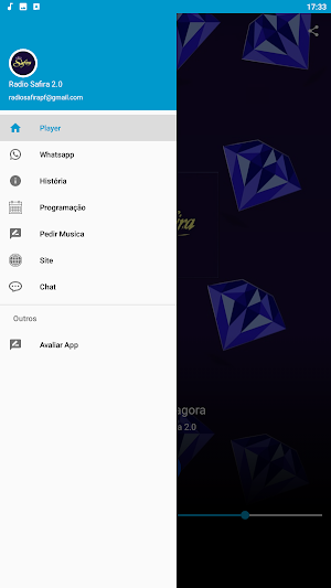 Rádio Safira Screenshot 1