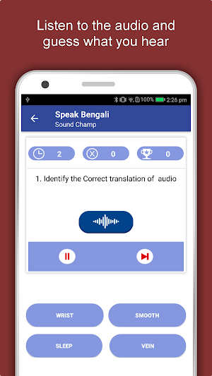 Speak Bengali : Learn Bengali Language Offline Screenshot 3