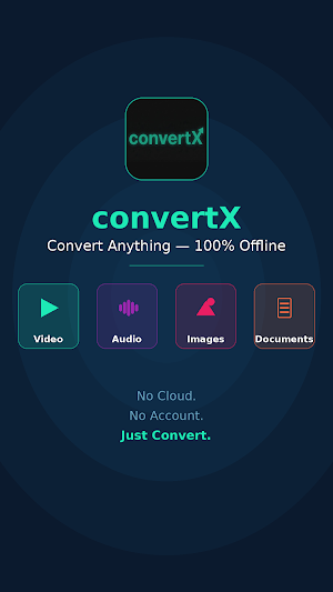 convertX File Media Converter Screenshot 0