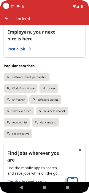 Indian Jobs Hub Screenshot 3