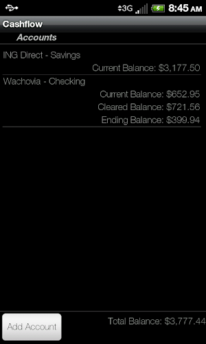 Cashflow Screenshot 0