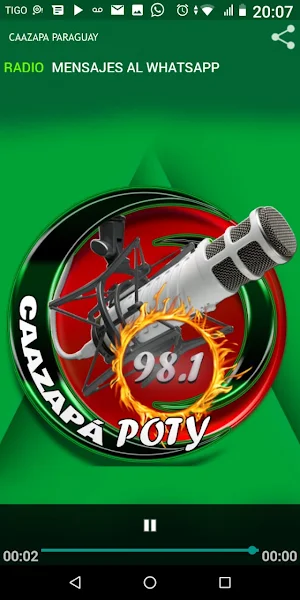 FM 98.1 Caazapá Poty Screenshot 1