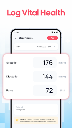 FitHealth - Health Tracker Screenshot 2