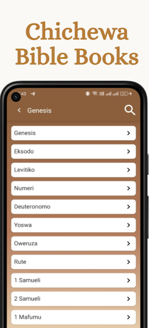 Chichewa English Bible+Hymns Screenshot 0