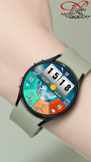 [N-SPORT550] Digital Watchface Screenshot 2