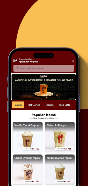 Yuka Coffee Bar Screenshot 2