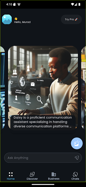 AfroChat - AI Smart Assistance Screenshot 0