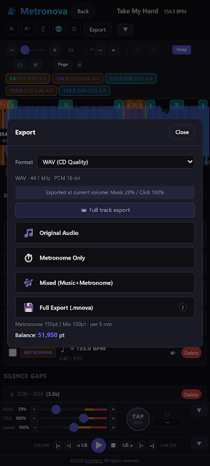 Metronova - Smart Metronome Screenshot 1