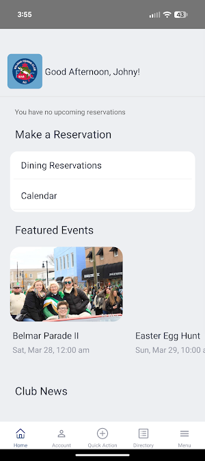 Belmar Fish Club Screenshot 1