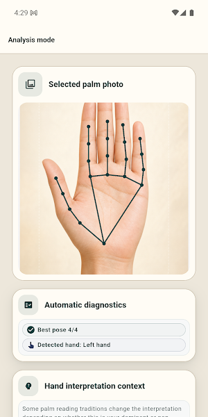 PalmLens Palm Reading Screenshot 1