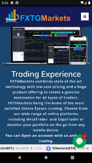 FXT Global Markets Screenshot 2
