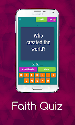 Faith Quiz Screenshot 1