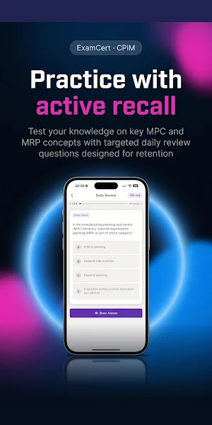 CPIM ASCM Prep 2026 ® ExamCert Screenshot 2