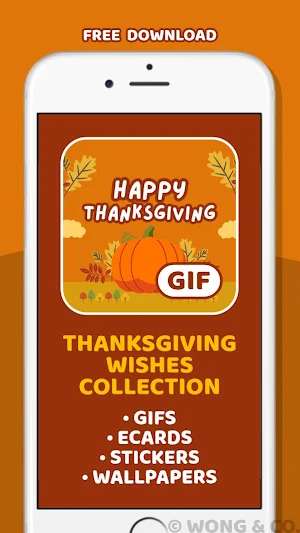 Thanksgiving eCards & GIFs Screenshot 0