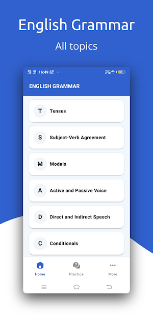 ESL English Grammar Screenshot 0