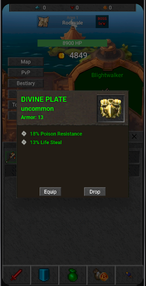 Battle Clicker: A SIMPLE RPG Screenshot 1