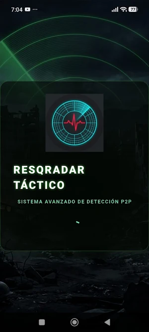 ResQRadar Táctico Screenshot 2