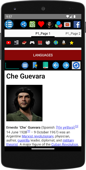 Che Guevara - Biography Screenshot 1