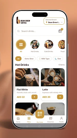 Bean Brew Coffee Screenshot 2