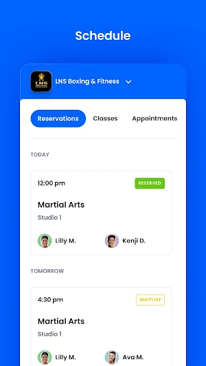 LNS Boxing & Fitness Screenshot 2