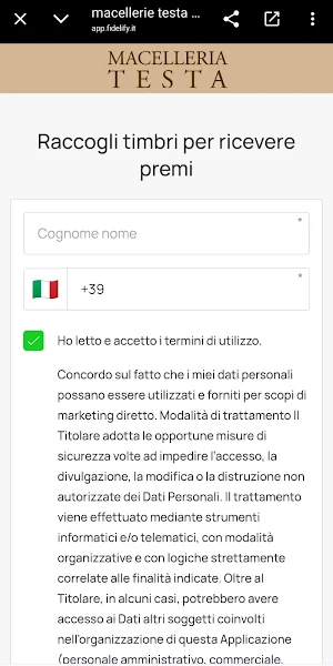 Macelleria Paolo Testa - APP Screenshot 2