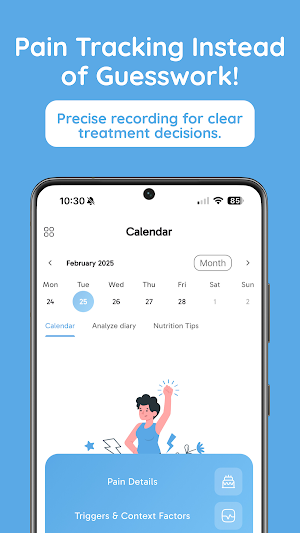 PainLog - Pain Diary & Tracker Screenshot 0