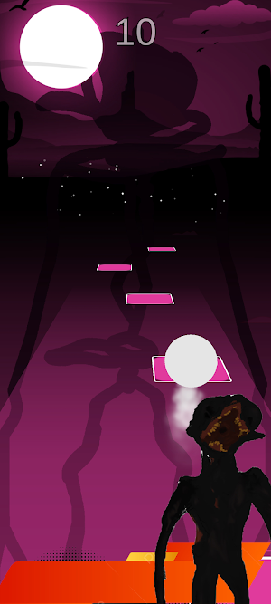 Backrooms Scary Tile Hop Screenshot 1