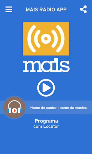 MAIS RÁDIO APP Screenshot 0