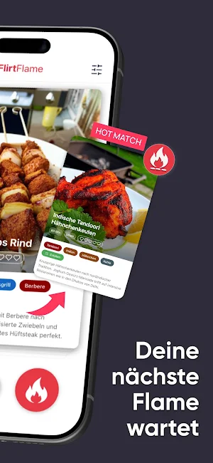 FlirtFlame – Grill & BBQ Ideen Screenshot 1