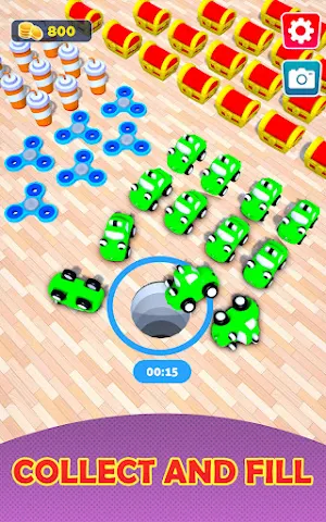 Hole and Fill Toys Hoarding Screenshot 2