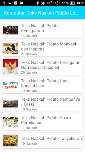 Kumpulan Teks Naskah Pidato Lengkap Screenshot 1