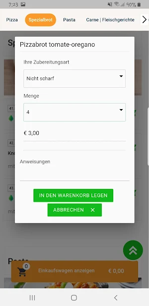 Pizza Italia Friedrichsdorf Screenshot 3