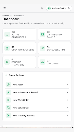 PowerStream Dynamics Screenshot 2